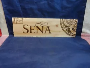 SENA VALLE DE ACONCAGUA CHILE HOLZ WEINPLATTE - Bild 1 von 2