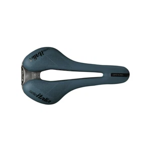 SELLE ITALIA FLITE BOOST GRAVEL – SUPERFLOW – TI 316 RAILS – BLUE GRAVEL SADDLE - Picture 1 of 5
