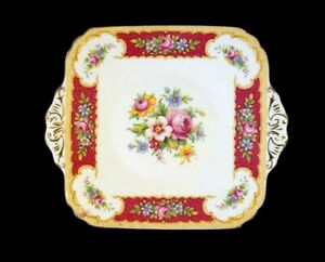 Beautiful Foley Tudor Cake Plate
