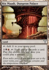 MTG magic cards 2x x2 Light Play, English Rix Maadi, Dungeon Palace Dissension