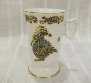 Royal Tara Book of Kells Letter "D" Bone China Irish Coffee Mug - Picture 1 of 5