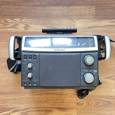 Emerson Vintage Multi-Band AM/FM/CB/SW1/SW2 Weather Radio (Model: MBR-1) - Image 1 of 4