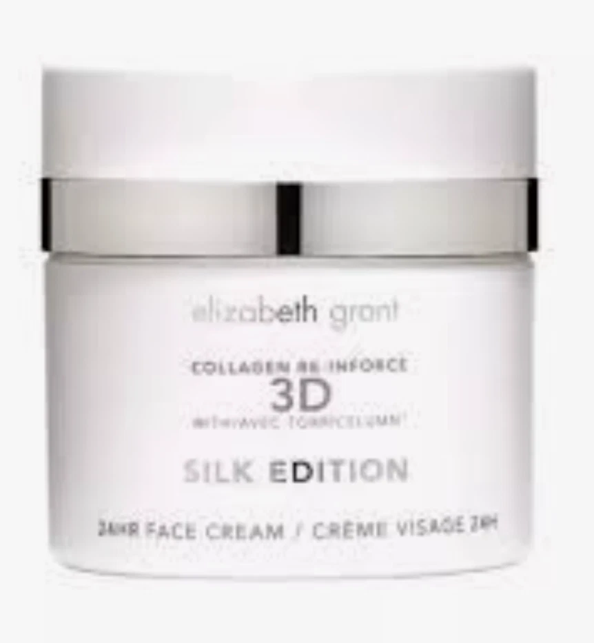 Crema facial ELIZABETH GRANT colágeno Re-Inforce edición seda 3D 24 horas 6,7 oz 200 ml Foto 1 de 1