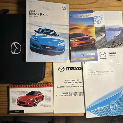 Mazda RX-8 2004 sistema de guía manual del propietario estuche de libros OEM libros información Rx8 Foto 1 de 4
