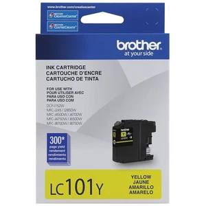 Brother Original Drucker LC101Y Gelb Tintenpatrone Brandneu - Bild 1 von 3