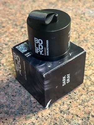 BOLDIFY. Polvo Enhance Hairline. GRIS OSCURO. Red. 0,14 oz (4 g). Nuevo. Exp.2027 Foto 1 de 4