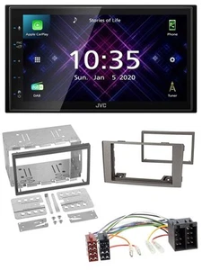 JVC DAB 2DIN MP3 Bluetooth USB Autoradio für Iveco Daily 2006-2014 silber - Bild 1 von 10