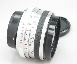 Lente Carl Zeiss Jena Flektogon 35 mm f/2,8 Praxis Vintage - Imagen 1 de 7