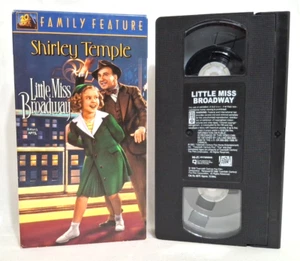 Vintage 2001 Original Shirley Temple Little Miss Broadway VHS Musical Collection - Picture 1 of 9