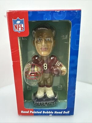 🏈 Steve Young 49ers Bobble Head Hand Painted QB Club Bobble Dobbles NFL HOF - Image 1 of 4