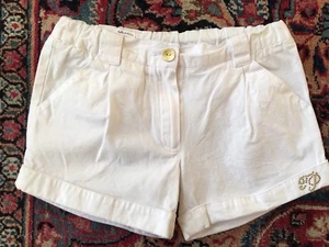 Tutto Piccola italienische Marke Mädchen Größe 5 gewebte Baumwolle/Elasthan Shorts - Bild 1 von 8