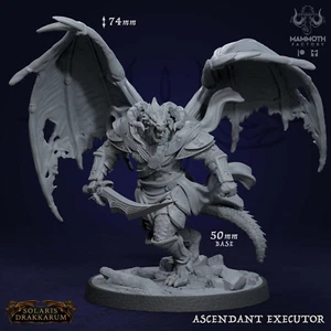 Ascendent Executor Solaris Drakkarum Mammoth Factory D&D Miniature 3D Printed - Picture 1 of 1