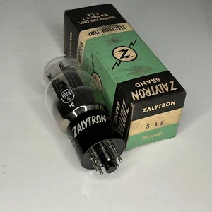 Zalytron 5V4G Electron Tubes NOS Estate Untested - Picture 1 of 7