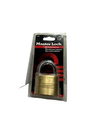Master Lock 175D 1" Combination Padlock, Set Your Own Combination, Sinlge Pack - Image 1 of 4