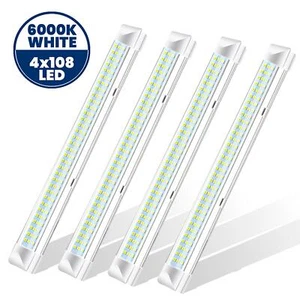 12V Car Van Interior Lights Strip Bar 108 LED Bus Caravan ON/OFF Switch 12 VOLT - Picture 1 of 22