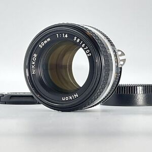 [Near MINT] Nikon Ai-s AIS NIKKOR 50mm f/1.4 MF Standard Prime Lens From JAPAN