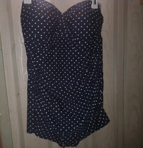 Traje de baño-natación vaina lunares sexy y clásico estilo niña pin up años 40-50 - Imagen 1 de 7