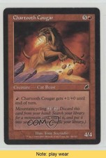 2003 Magic: The Gathering - Scourge Chartooth Cougar #84 READ 0l2