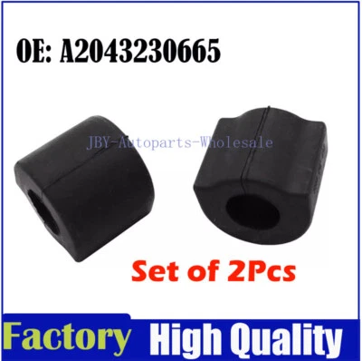 2* Front Stabilizer Bushing For Benz C Class W204 C250 C300 C350 E350 2043230665 - Image 1 of 4