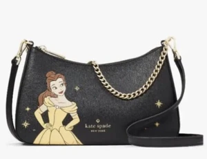 ๐ธ Kate Spade Disney Belle Beauty and The Beast Crossbody Convertible Bag Purse - Picture 1 of 8