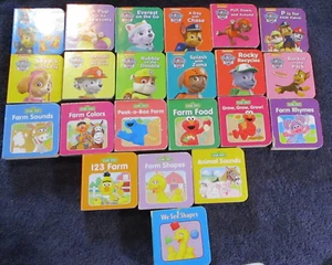 Paw Patrol and Sesame Street - Mini Board Books 22 Books - 2000's Nickelodeon - Picture 1 of 12