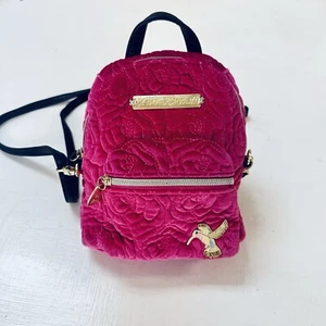 Betsey Johnson Pink Hummingbird Logo Rucksack für Damen - Bild 1 von 6