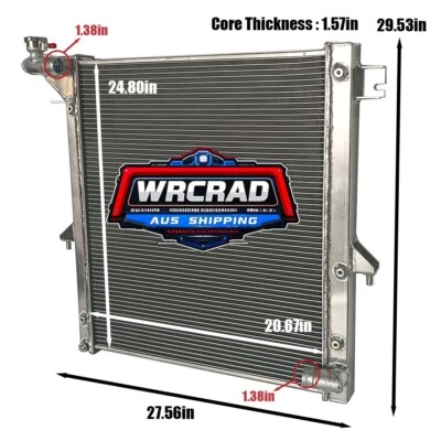 Radiator For Mitsubishi Triton MN ML L200 DID 4D56 Diesel 2.5L MT 2006-2012 2011 - image 1 of 4