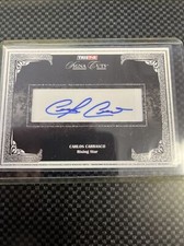 2008 Tristar Signa Cuts Carlos Carrasco “Rising Star” Auto Indians Mets