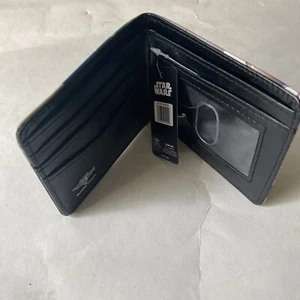 Star Wars The Mandalorian Scenes Collage Wallet Black - Picture 1 of 4