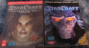 StarCraft Prima's Official Strategy Guide Set Blizzard Book Set for PC - Picture 1 of 6