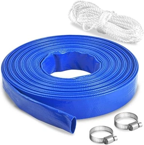 25Mm X 25M Water Pump Lay-Flat Discharge Hose Kit au - Picture 1 of 7