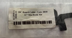 DC Board Cable 11” MacBook Air Late 2010 - Zdjęcie 1 z 3