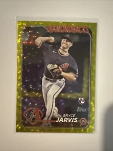 2024 Topps Bryce Thomas RC #363 Yellow Crackle /50 Arizona Diamondbacks - Picture 1 of 4