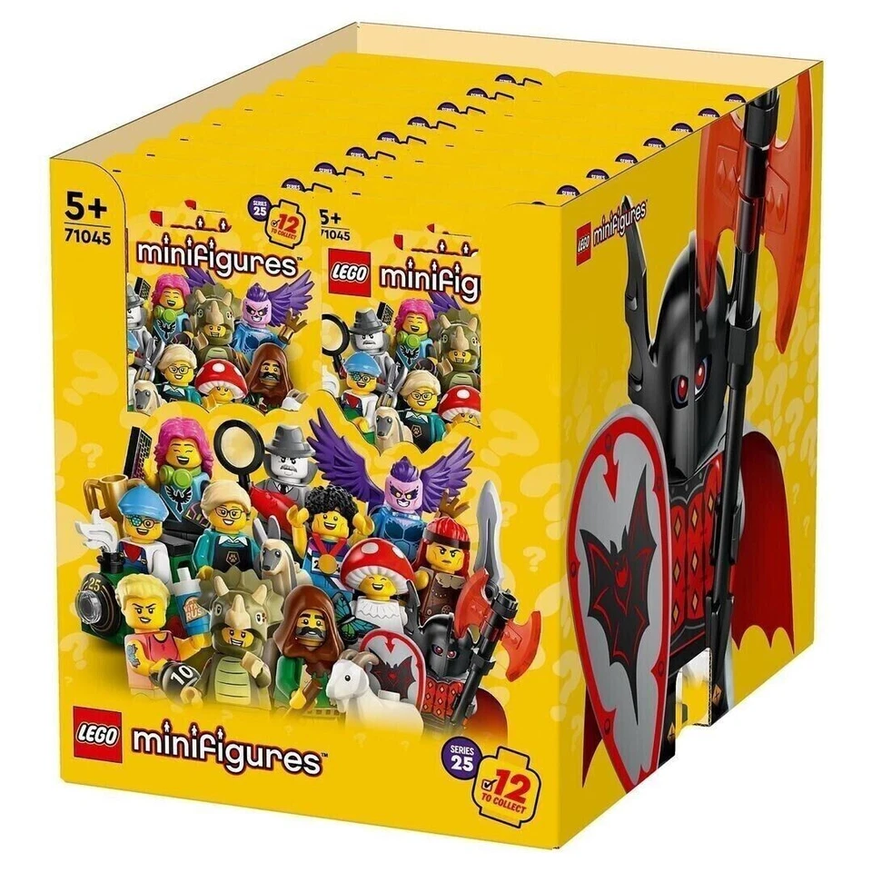 LEGO 71045 Series 25 Collectible Minifigure Sealed Box Case of 36 CMF - NEW - Image 1 of 4