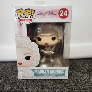 Funko Pop! Figura Vinilo Vestido Blanco Marilyn Monroe Icons #24 - Imagen 1 de 4