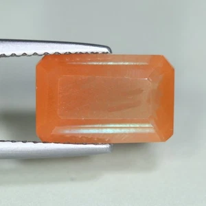 2.45 Cts_Ravishing Best Color_100 % Natural Unheated Red Andesine_Sunstone - Foto 1 di 3