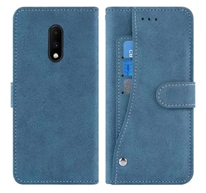 Asuwish Compatible with OnePlus 7 6T Wallet Case Tempered Glass Screen Protector - Picture 1 of 6