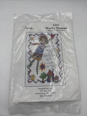 Imaginating Wacky Woman Diane Arthurs Cross Stitch Kit - 1331 - Image 1 of 4