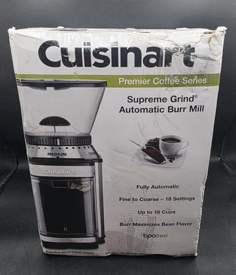 Molino de rebabas automático Cuisinart DBM-8 Supreme Grind 18 ajustes  Foto 1 de 4
