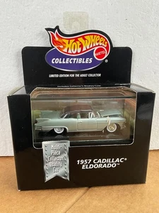 Cadillac Eldorado 1957 plateado 100 % coleccionables Hot Wheels 2000 - Imagen 1 de 23