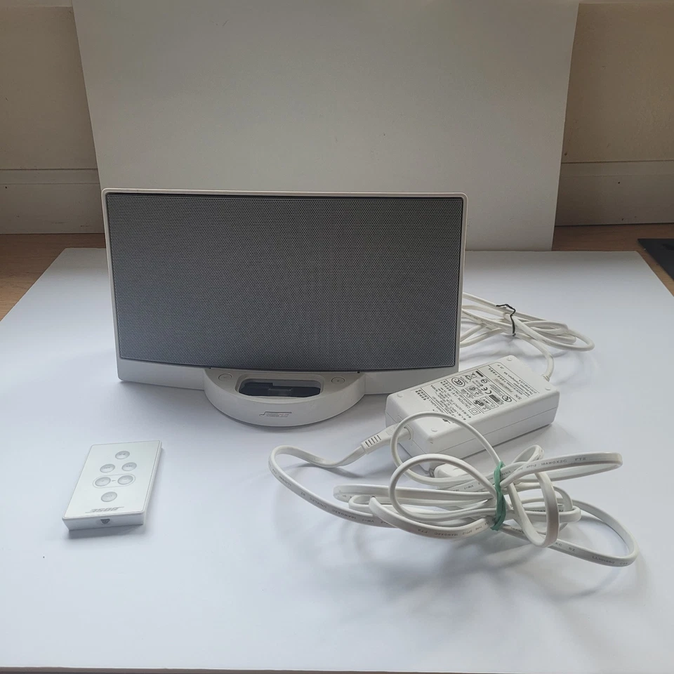 Sistema de música digital BOSE SoundDock cable de alimentación remoto PROBADO FUNCIONANDO Foto 1 de 4