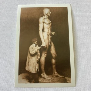Promo SWAP Art Card Utah artista Cyrus Edwin Dallin Massasoit scultura immagine - Foto 1 di 2