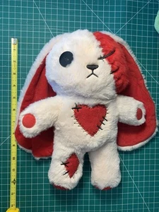 Peluche Dreadfuls "Love Rabbit" di Mysterious Peluche Coniglietto Cuore Rosso RARO - Foto 1 di 20