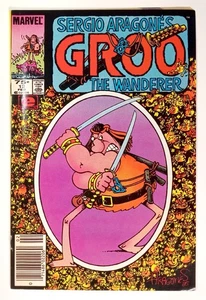 Sergio Aragones' Groo The Wanderer #12 Newsstand (1985-) Marvel Epic Comics - Picture 1 of 2