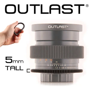 Lente de iris OUTLAST 5 mm flexible de seguimiento engranaje de enfoque apertura de iris equipo de cine universal - Imagen 1 de 4
