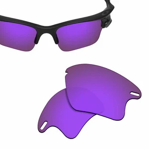 Polarized Replacement Lenses for-OAKLEY Fast Jacket XL Sunglasses Purple UVA&UVB - Picture 1 of 5