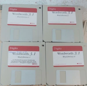 WordWorth 3.1 (Digita International 1994) Commodore Amiga (4 floppy disk) 16 bit - Foto 1 di 1