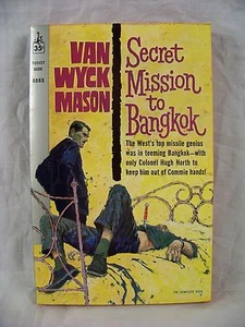 SECRET MISSION TO BANGKOK VAN WYCK MASON POCKET   1961  FIRST EDITION INTRIGUE - Bild 1 von 3