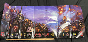 White Wolf Vampire Dark Ages Clans Table Top RPG 28x62" Folded Poster AA 91823