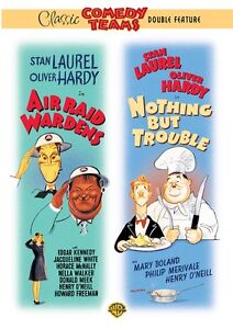 Laurel And Hardy : Air Raid Wardens / Nothing But Trouble for R2 NEW SEALED  DVD